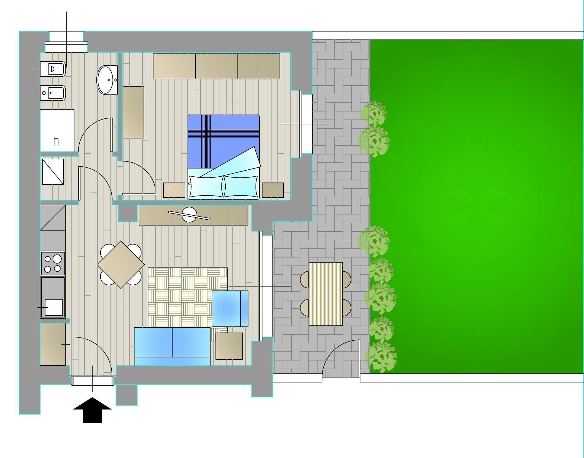 Foto 9 - Agriturismo VIA STRADIVARI, Lainate - planimetria 1