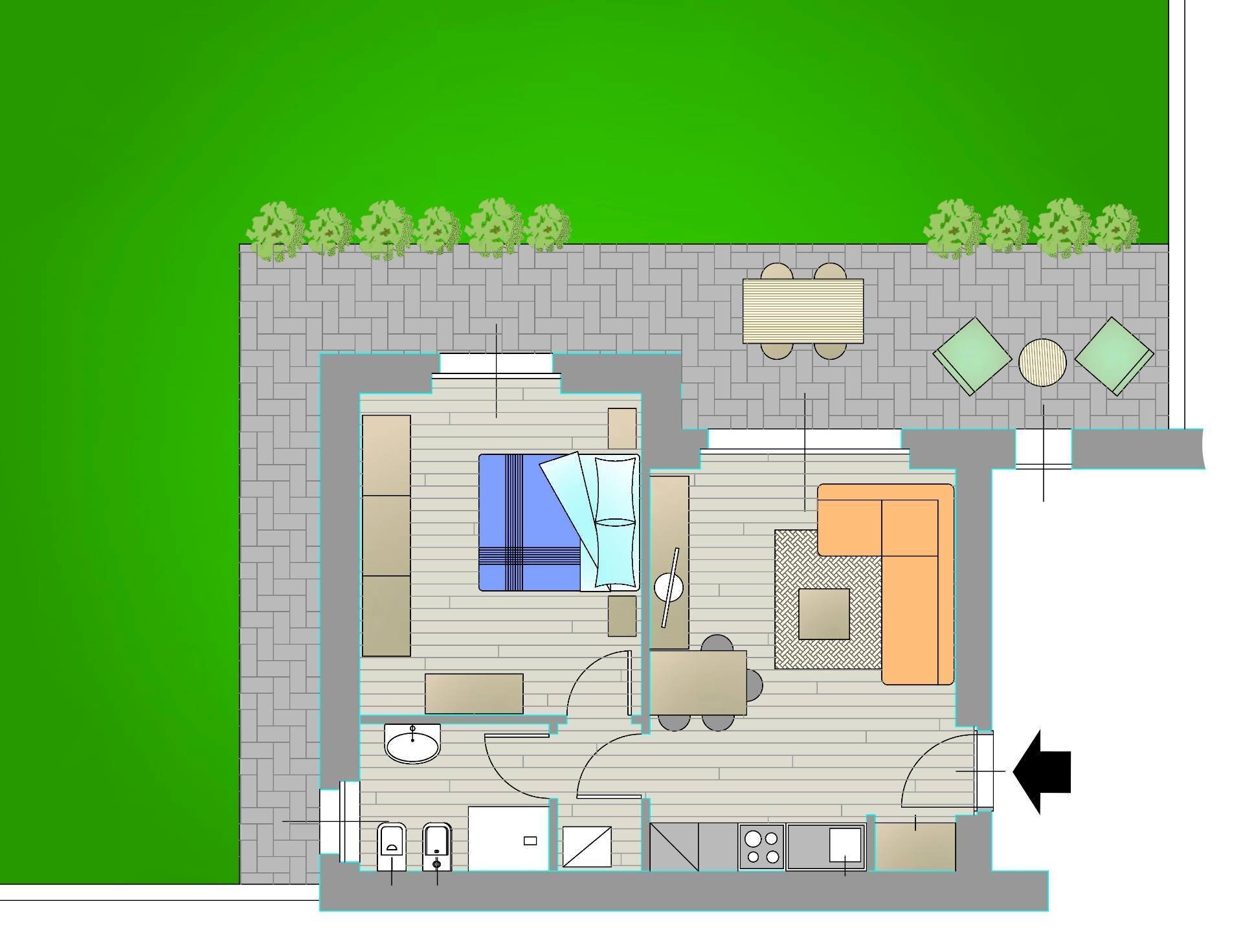 Foto 9 - Agriturismo VIA STRADIVARI, Lainate - planimetria 1