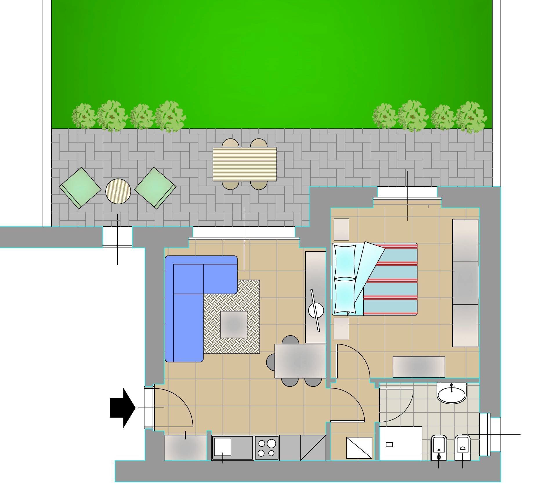 Foto 9 - Agriturismo VIA STRADIVARI, Lainate - planimetria 1
