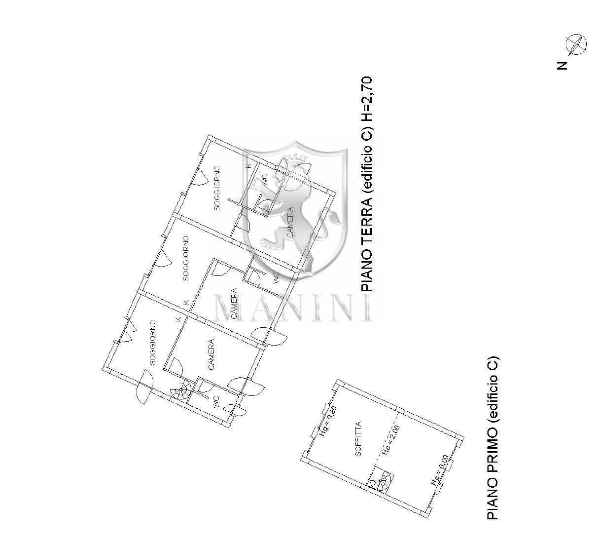 Foto 49 - Rustic Località Case Sparse, Cortona - floor plans 1