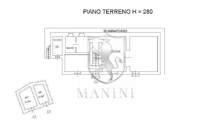 Foto 23 - Rustico san cresci
 
snc, Greve in Chianti - planimetria 1