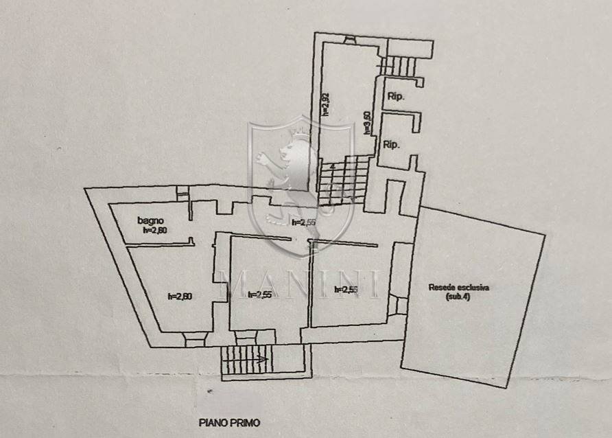 \nFoto 22\n - Appartamento Pienza - planimetria 1