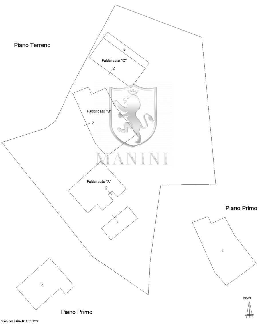 \nFoto 46\n - Castle Castelnuovo Berardenga, Radda in Chianti - floor plans 1