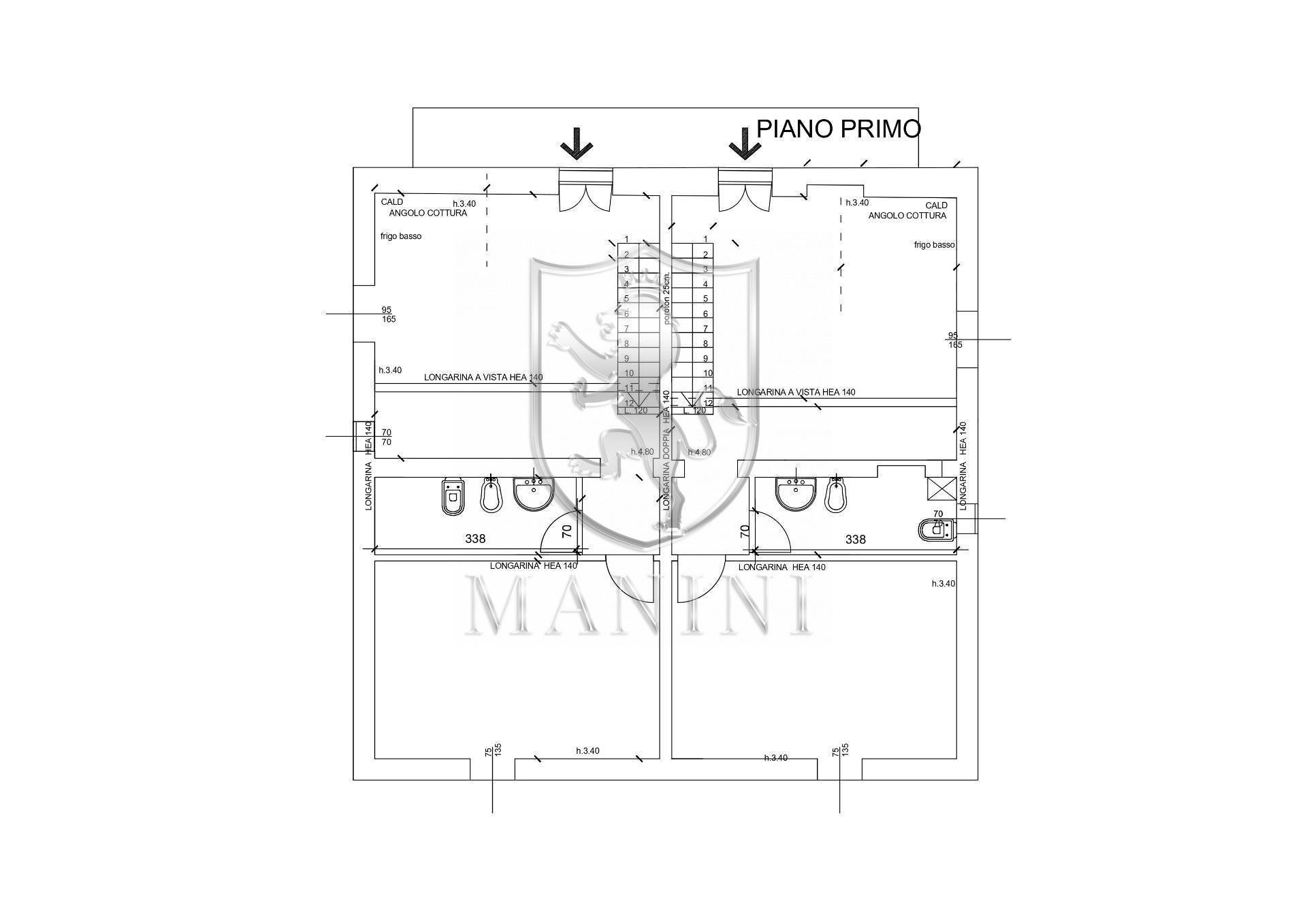 \nFoto 21\n - Rustico case sparse
 
3, Lucignano - planimetria 1