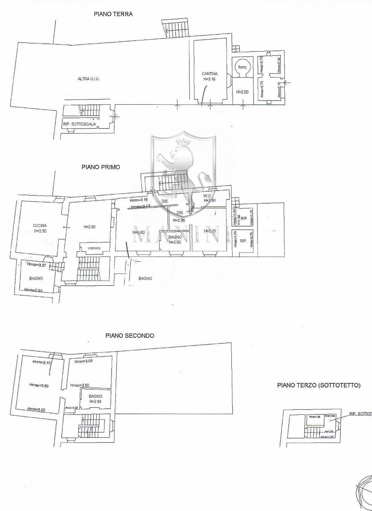 Foto 29 - Rustico via petriolo
 
22, Greve in Chianti - planimetria 1