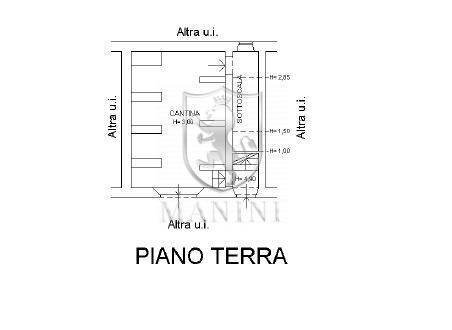 Foto 37 - Villa piazza Dante Alighieri
 
3, Pienza - planimetria 1