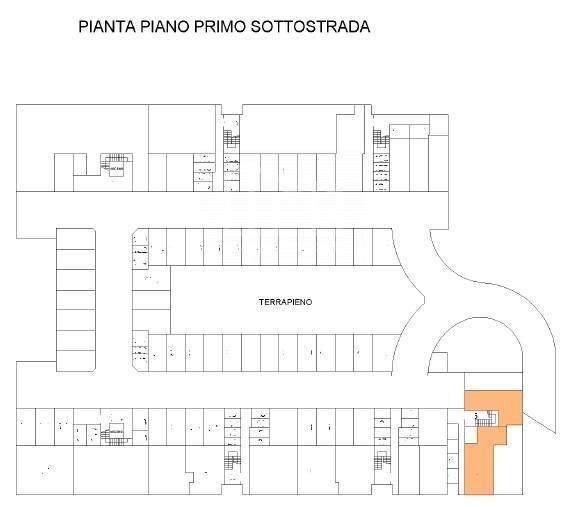 Foto 12 - Locale Commerciale VIA GIORDANO BRUNO, Borgosatollo - planimetria 1