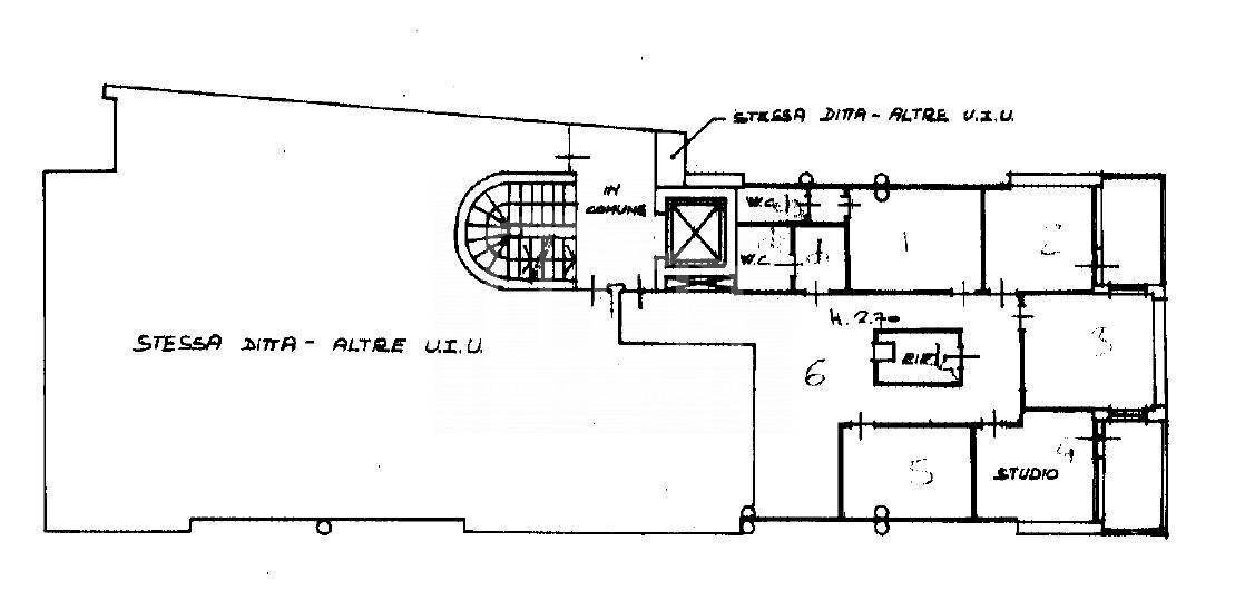 Foto 12 - Ufficio VIA ROCCOLE, Darfo Boario Terme - planimetria 1