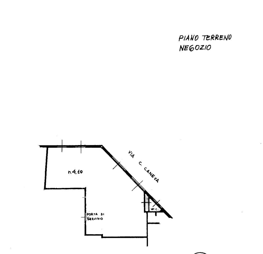 Foto 23 - Commercial Premises Via Carlo Caneva, Roma - floor plans 1