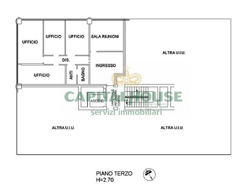 Foto 13 - Office Via Selice, Imola - floor plans 1
