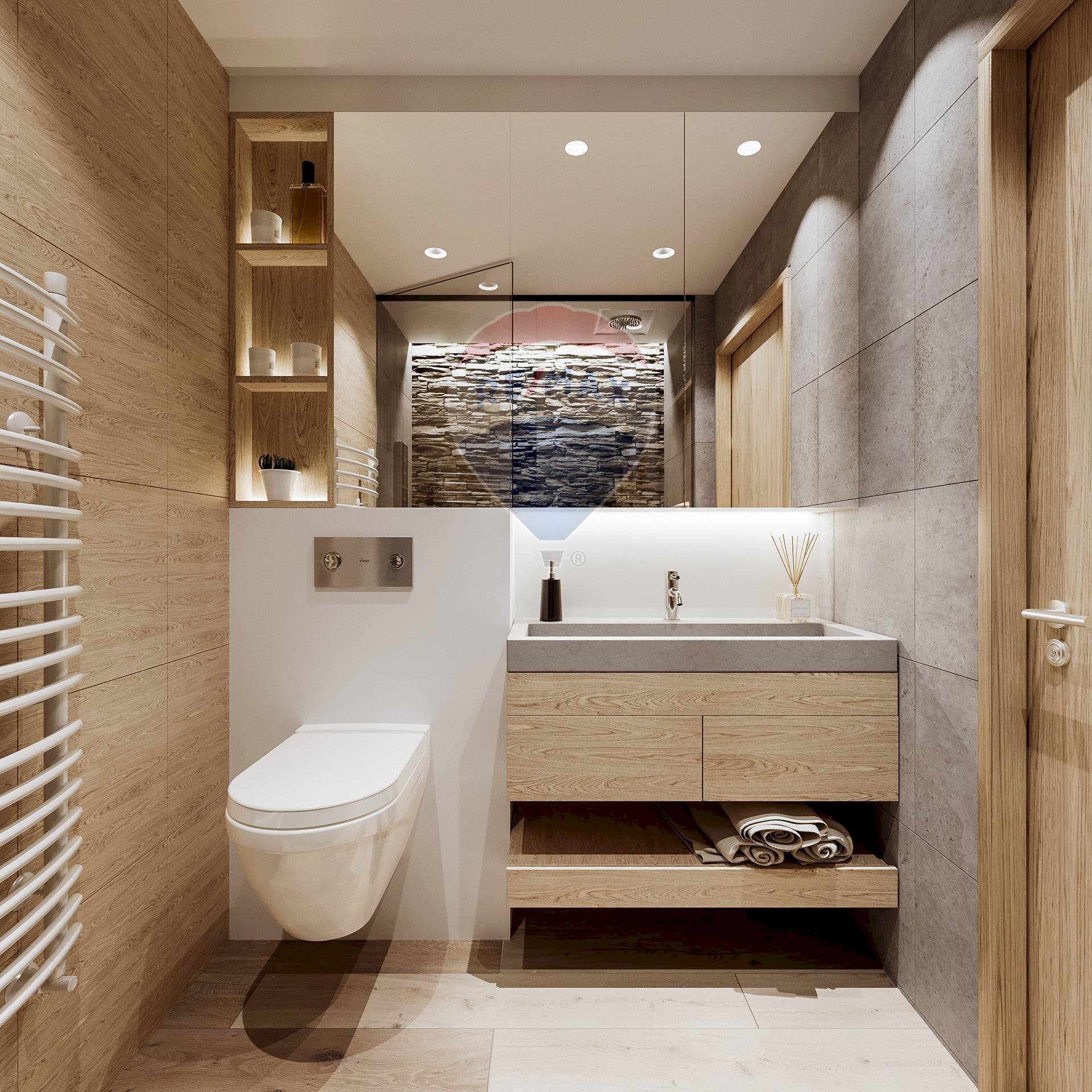 Bagno - Two-room apartment Via San Pietro, Cornate d'Adda - photo 3