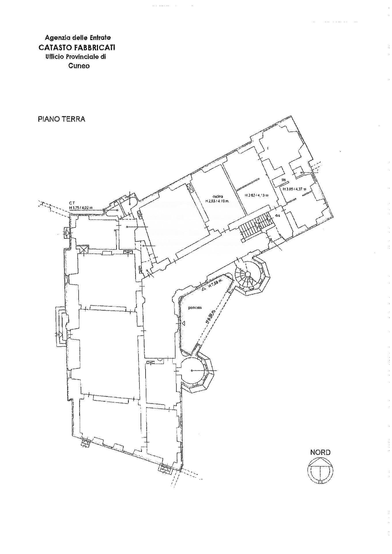 Foto 31 - Castello Via Roma
 
1, Baldissero d'Alba - planimetria 1