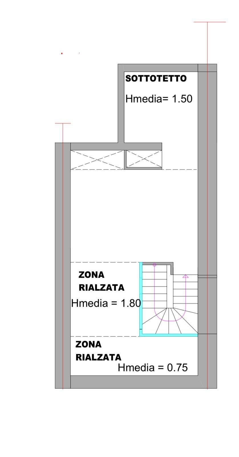 Foto 37 - Casa semi indipendente Via XX Settembre
 
10, La Maddalena - planimetria 1