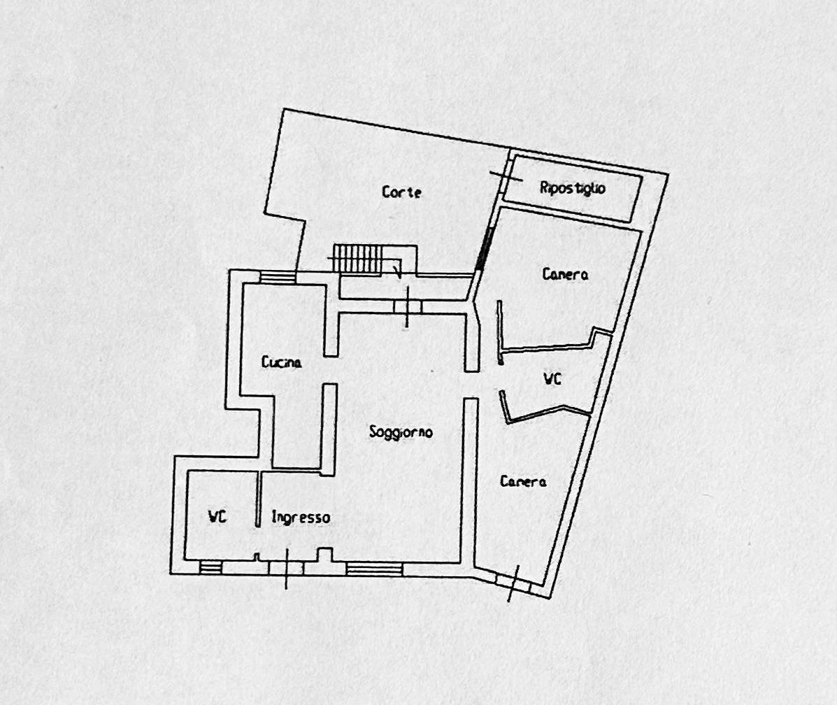 Foto 44 - Four-room apartment Via Cesaraccio
 
4, La Maddalena - floor plans 1