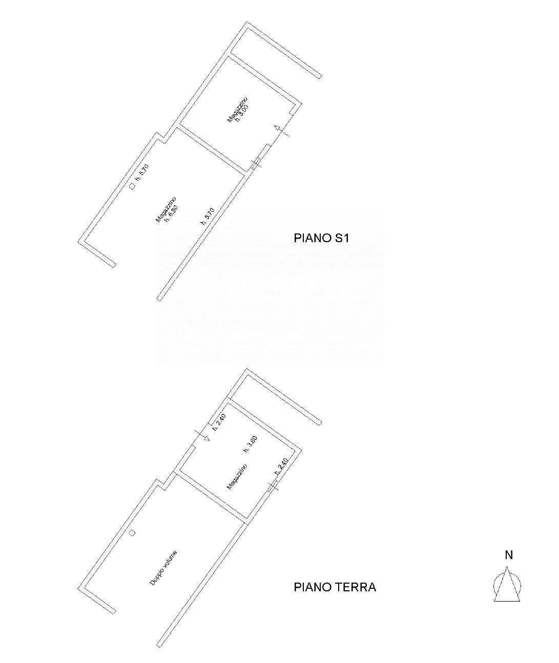 Foto 36 - Rustico Loc. Abbadia Sicille, Trequanda - planimetria 1