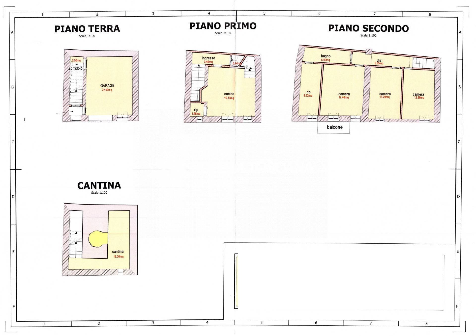 \nFoto 31\n - Appartamento Via Regina Margherita, Sinalunga - planimetria 1