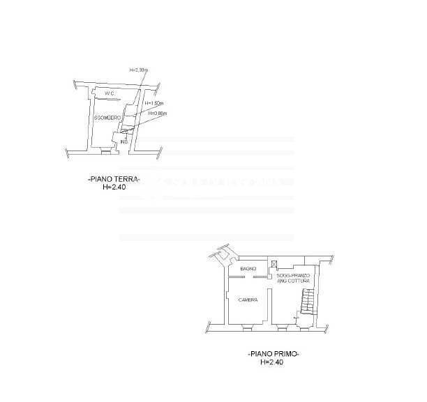 \nFoto 36\n - Appartamento Trequanda - planimetria 1