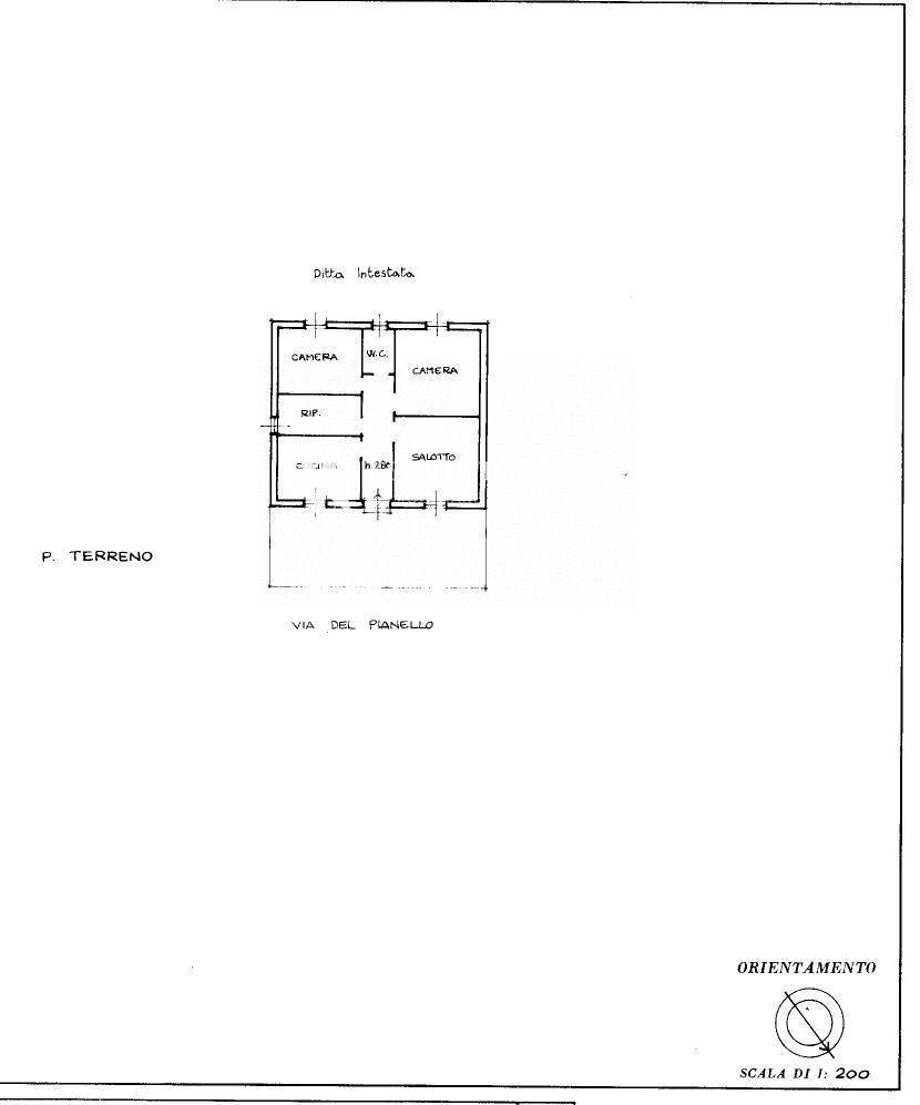 Foto 21 - Independent house Via del pianello
 
8, Torrita di Siena - floor plans 1