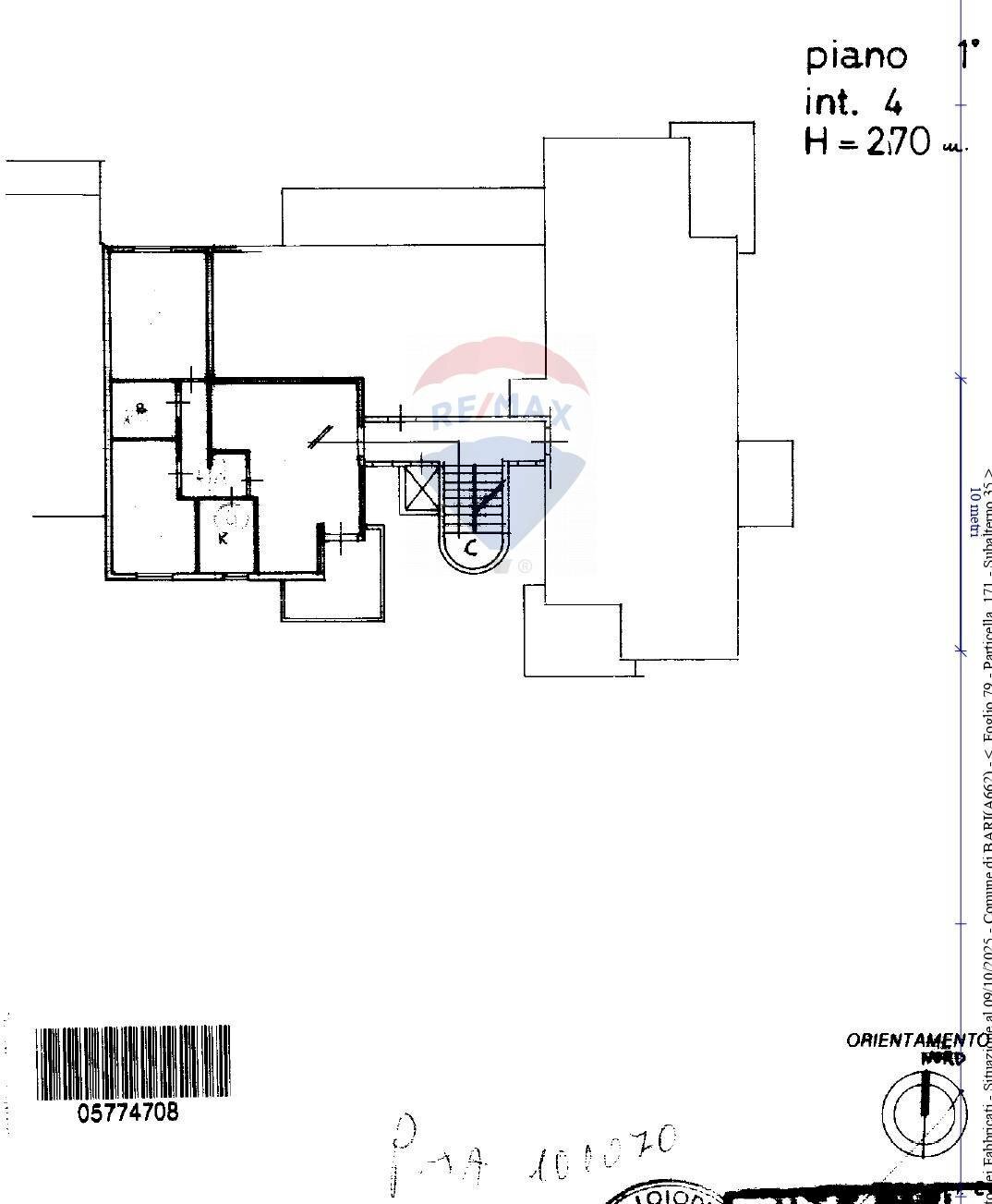 Pianta 2D - Three-room apartment Strada Del Quadrifoglio
 
26, Bari - floor plans 1