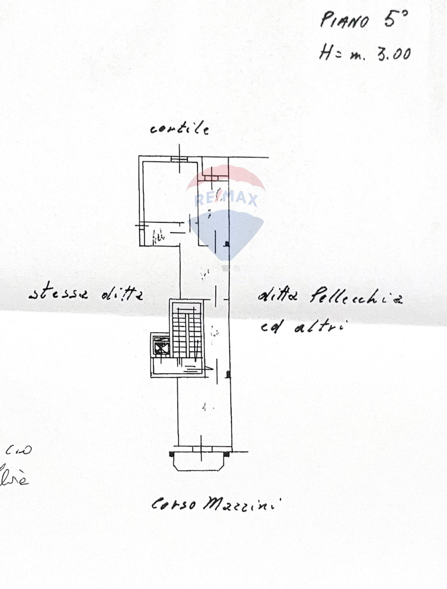 Pianta 2D - Trilocale Corso Giuseppe Mazzini
 
64, Bari - planimetria 1