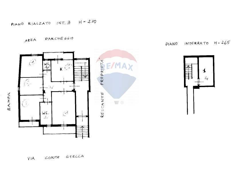 Pianta 2D - Quadrilocale Via Contestella
 
52, Valenzano - planimetria 1