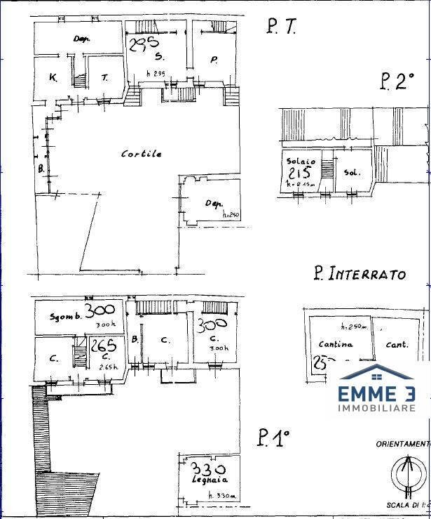Foto 31 - Casa semi indipendente VIA SUANNO, San Salvatore Monferrato - planimetria 1