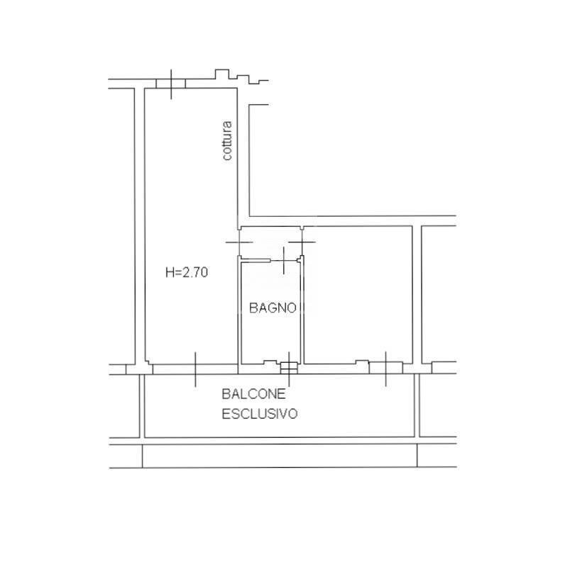 Foto 30 - Bilocale aureliano, Desenzano del Garda - planimetria 1