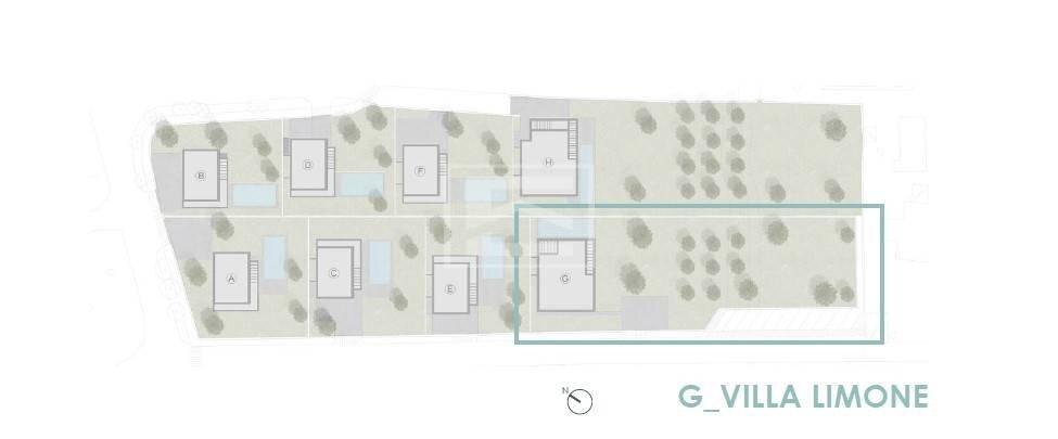 Foto 14 - Villa Via San Sivino, Moniga del Garda - planimetria 1