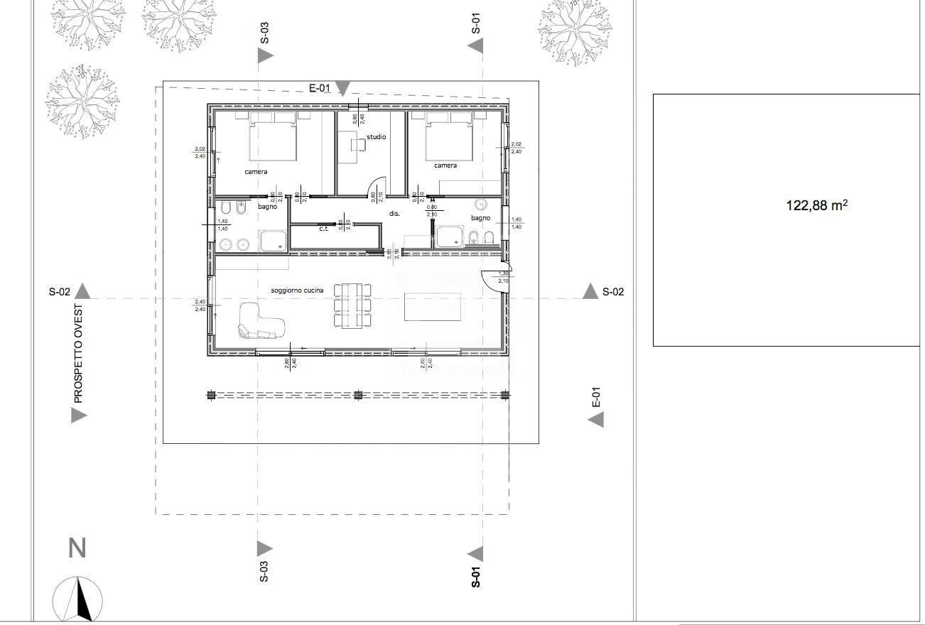 Foto 22 - Villa via San Pietro, Desenzano del Garda - planimetria 1