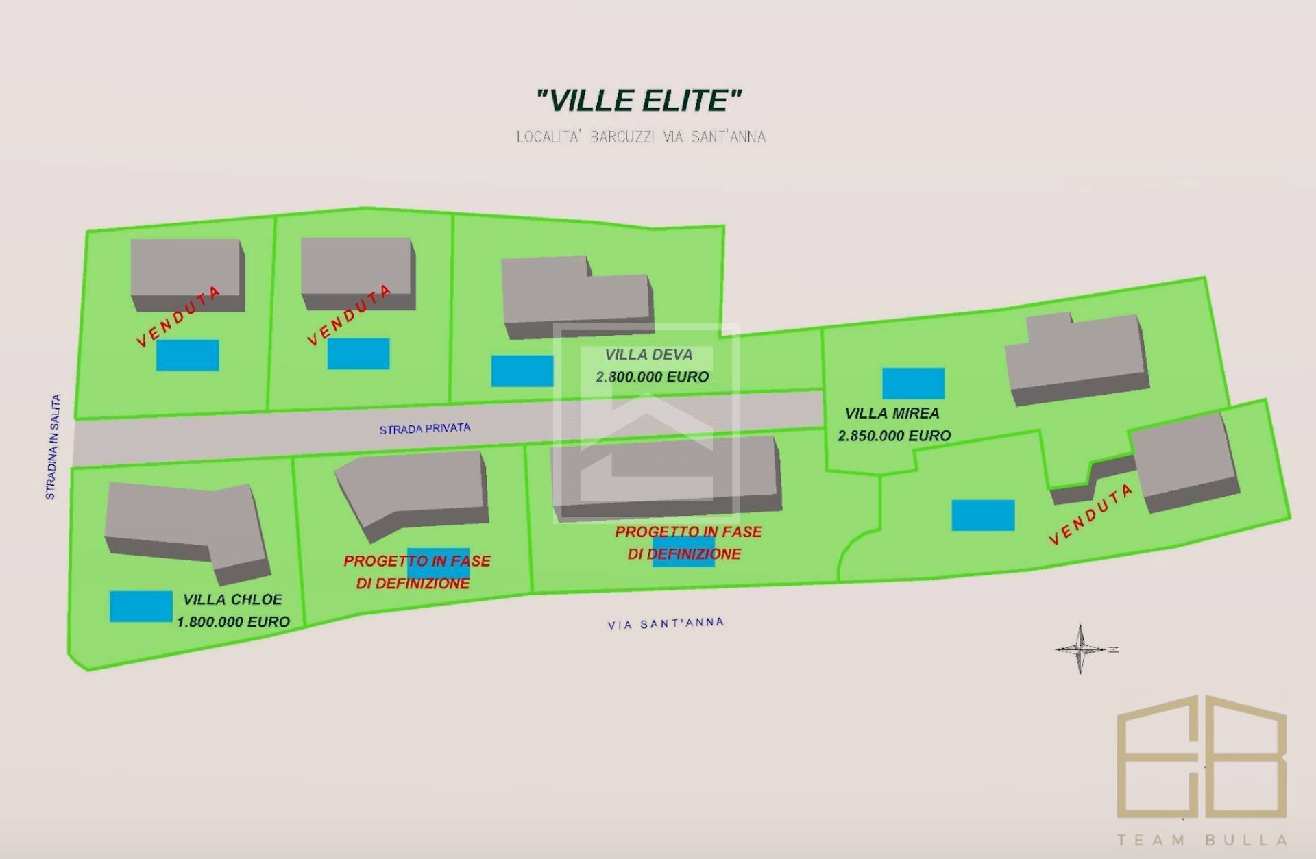 Foto 26 - Villa via Barcuzzi, Padenghe sul Garda - planimetria 1