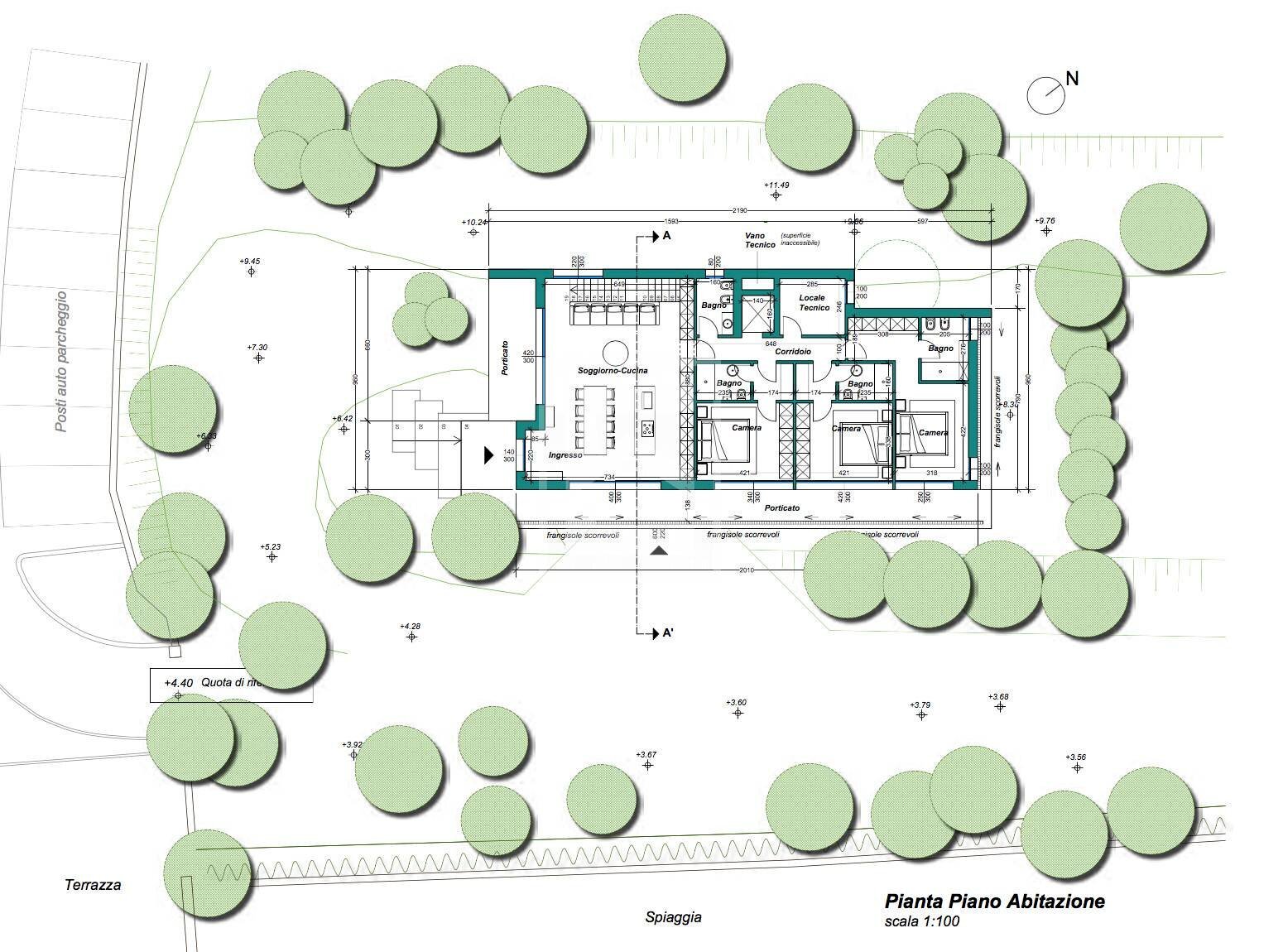 Foto 21 - Terreno edificabile via cavour, Padenghe sul Garda - planimetria 1