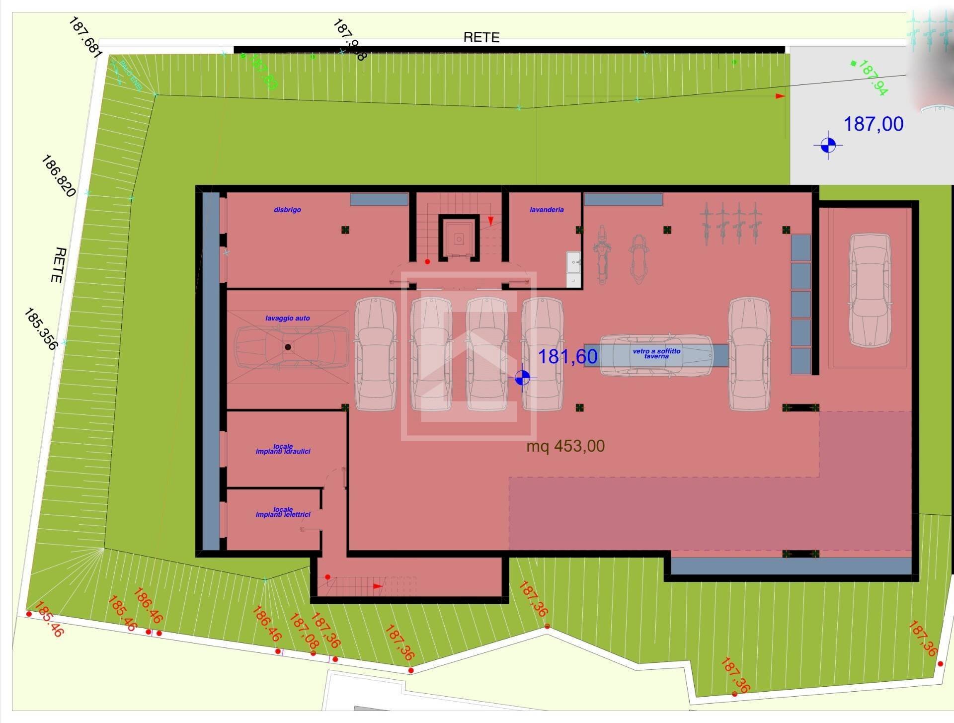 Foto 29 - Villa Via barcuzzi, Lonato del Garda - planimetria 1