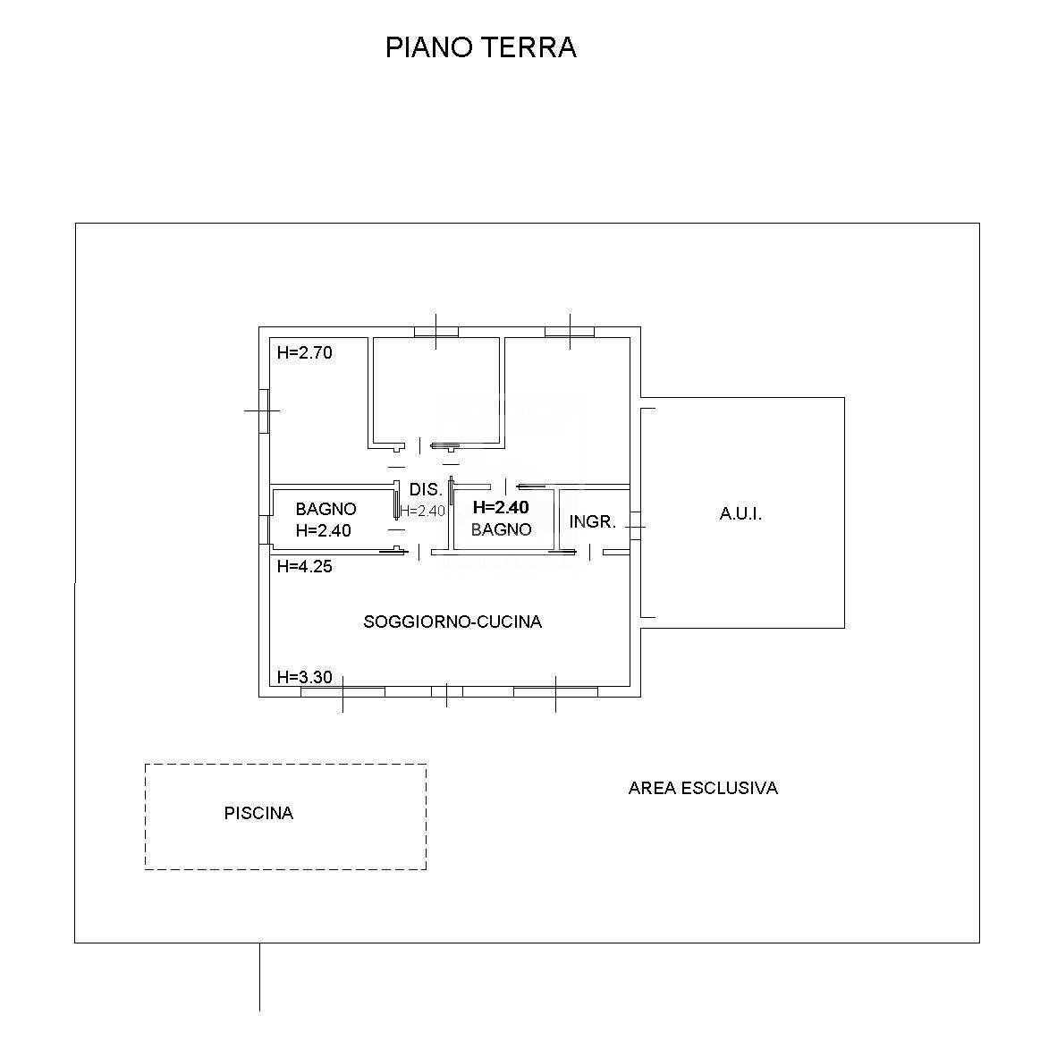 Foto 46 - Villa s. Pietro, Desenzano del Garda - planimetria 1