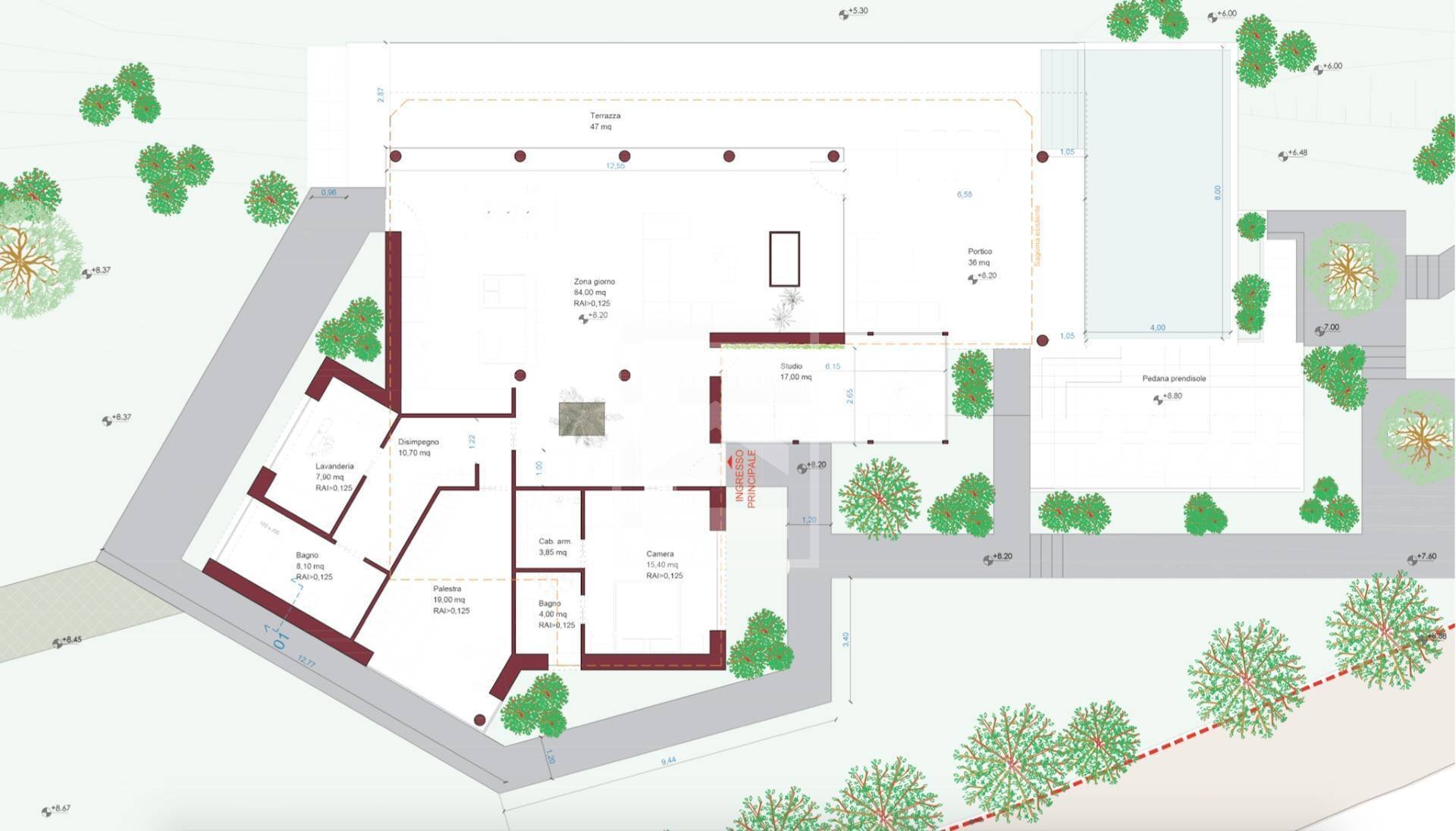 Foto 29 - Villa via Zette, Salò - floor plans 1