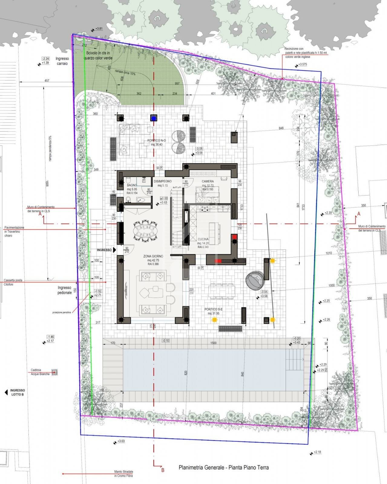 Foto 23 - Villa via monte, Padenghe sul Garda - floor plans 1