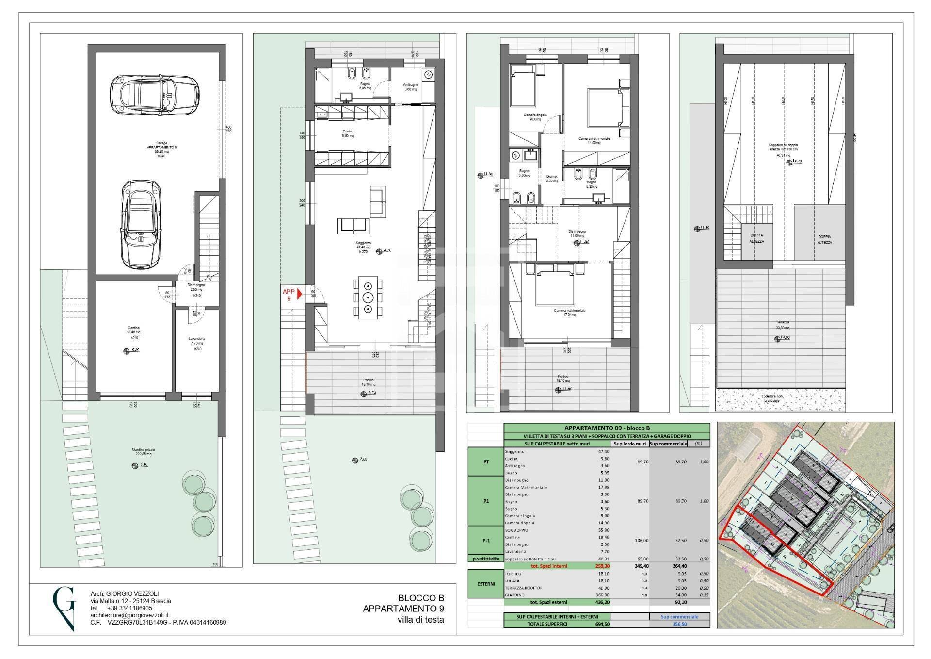 Foto 1 - Casa semi indipendente via castellana, Soiano del Lago - planimetria 1