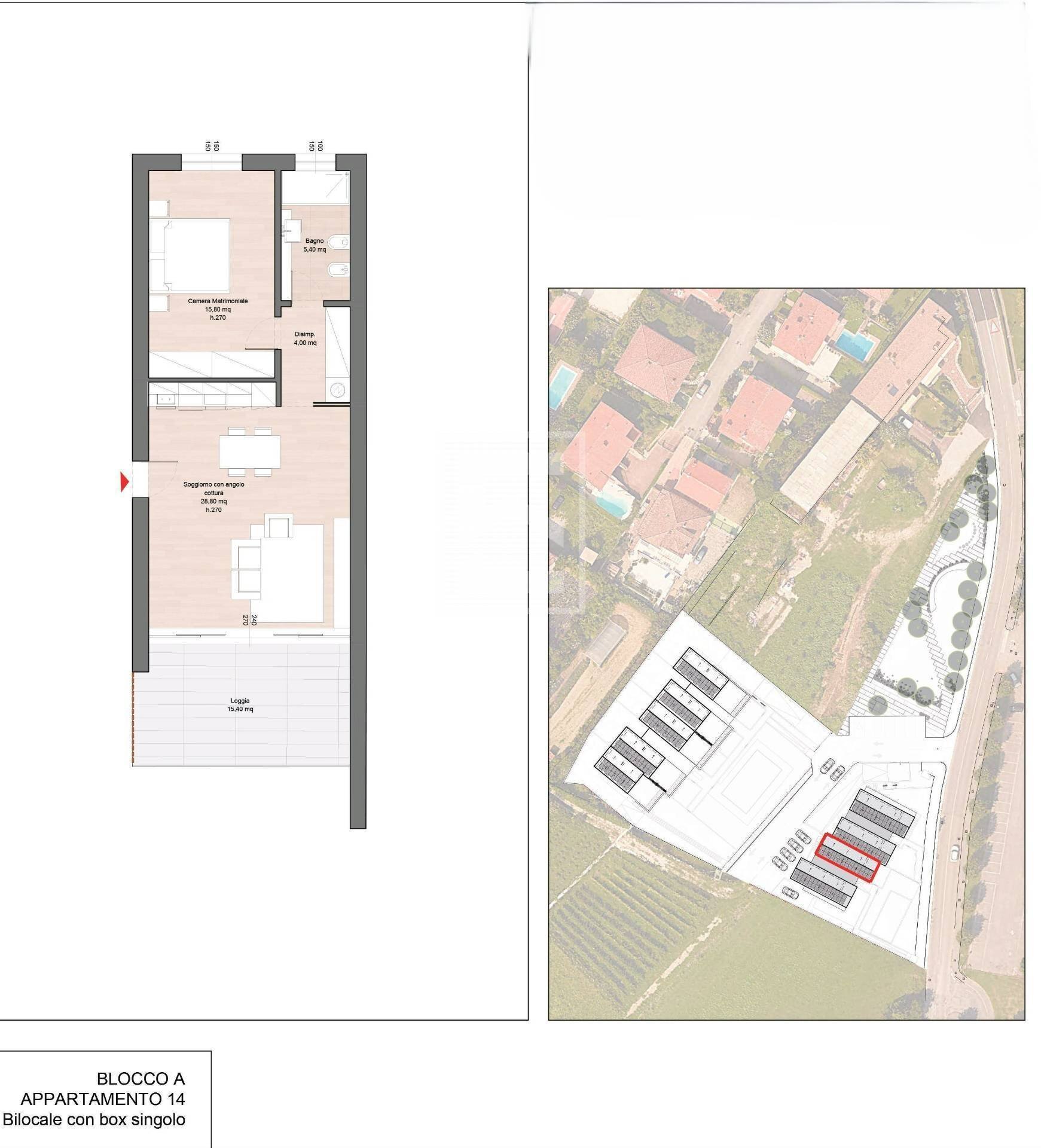 Foto 3 - Bilocale via castellana, Soiano del Lago - planimetria 1