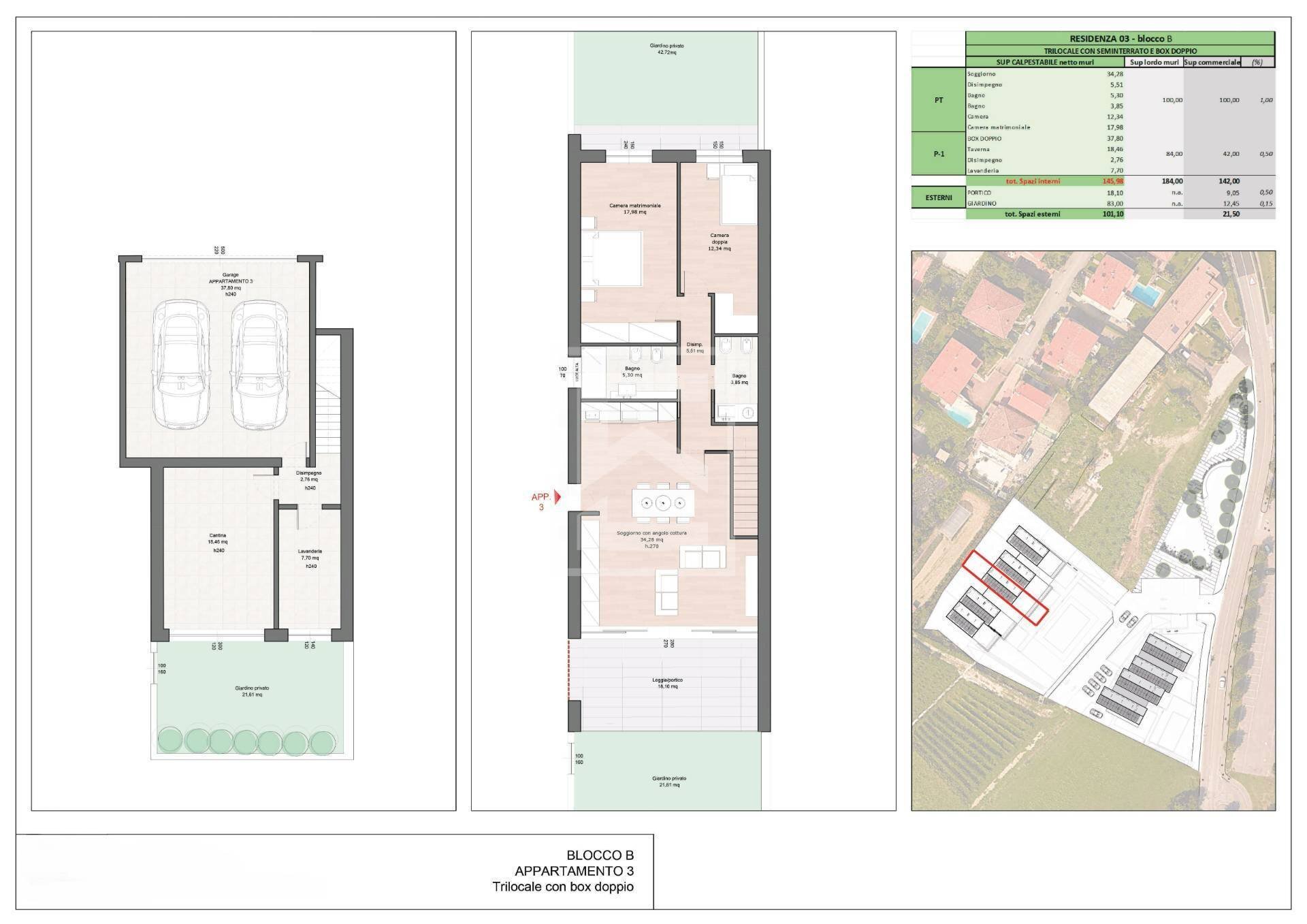 Foto 1 - Quadrilocale via castellana, Soiano del Lago - planimetria 1