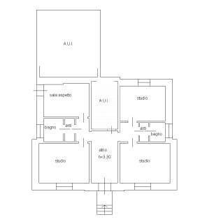 Foto 50 - Villa Via Don Bonsignori, Prevalle - planimetria 1