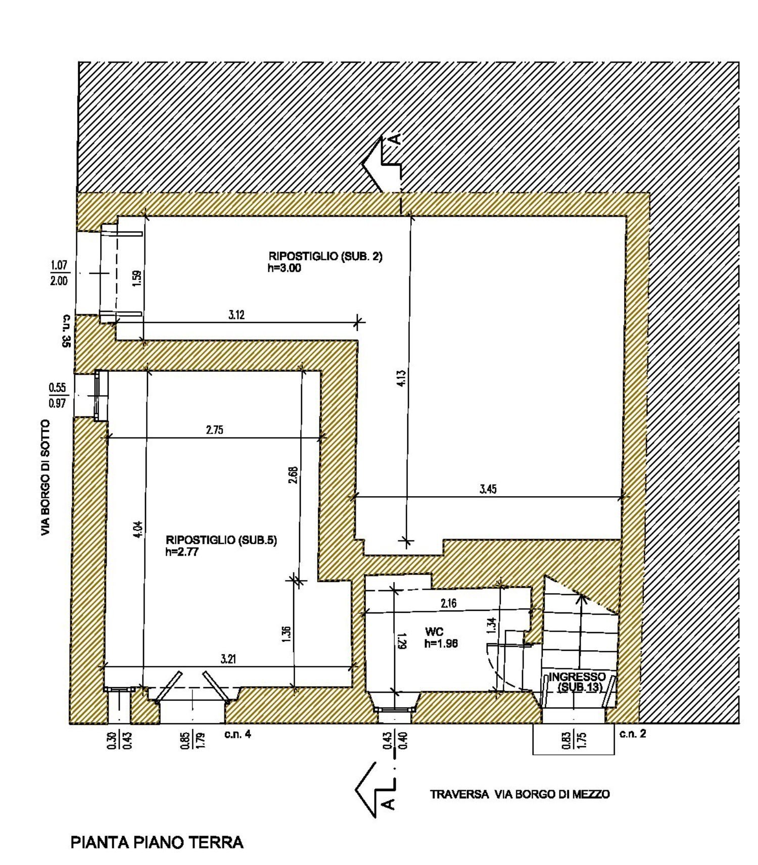 planimetria - Terraced Villa di Mezzo
 
4, Montalcino - floor plans 1