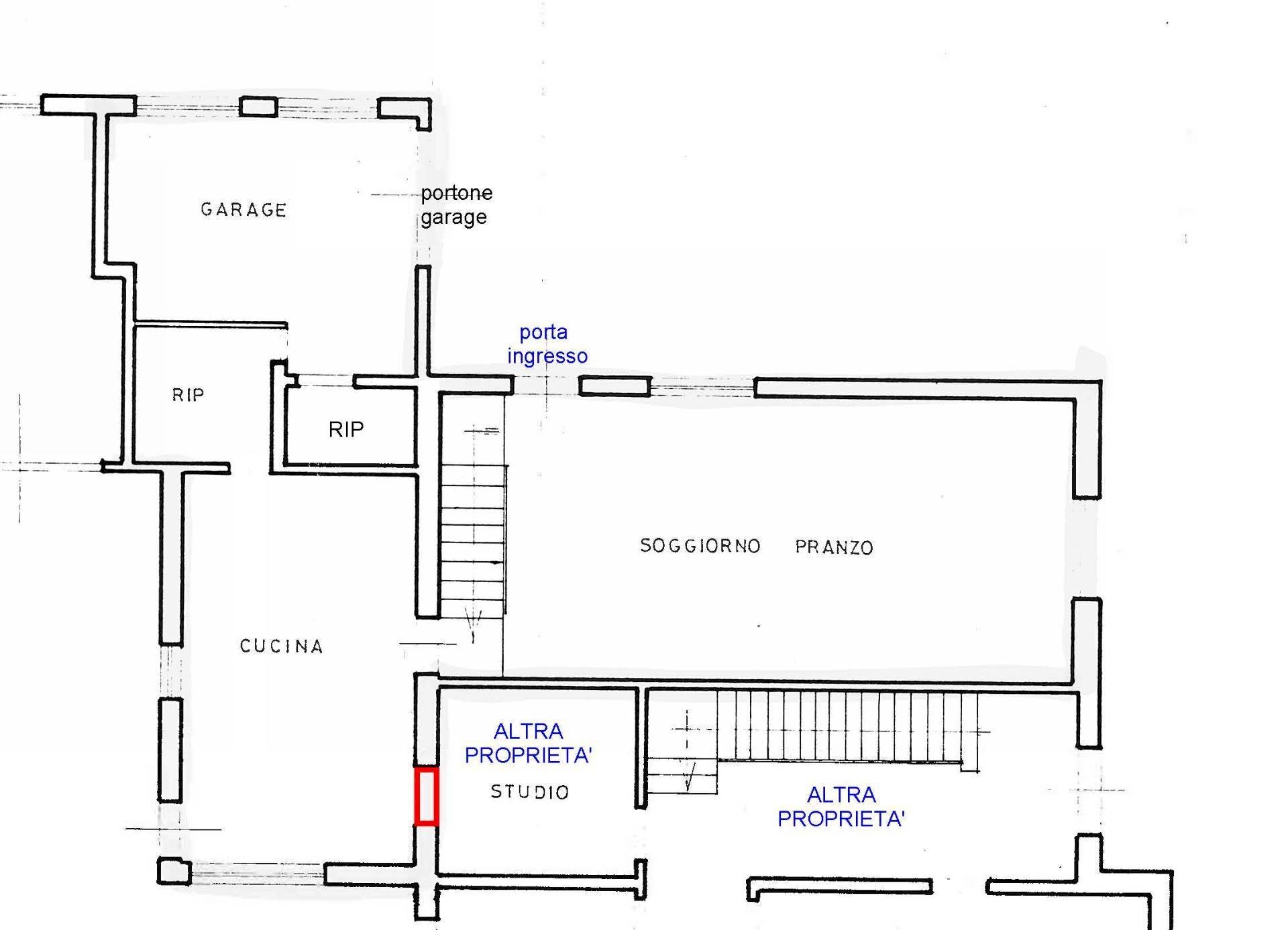 Foto 26 - Casa semi indipendente Via Bologna
 
711, Ferrara - planimetria 1