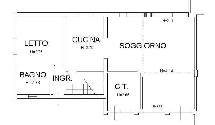 Foto 24 - Villa via Cà Nova Ducale
 
7, Voghiera - planimetria 1