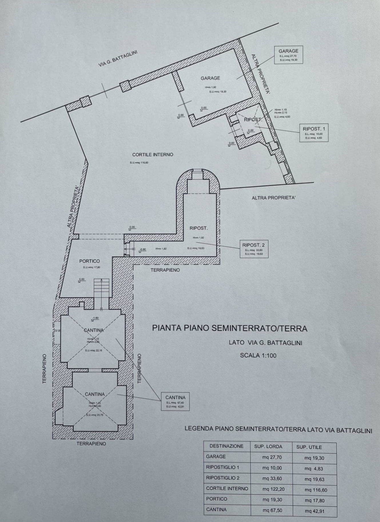 Foto 43 - Stabile - Palazzo Piazza XX Settembre
 
26, Martina Franca - planimetria 1