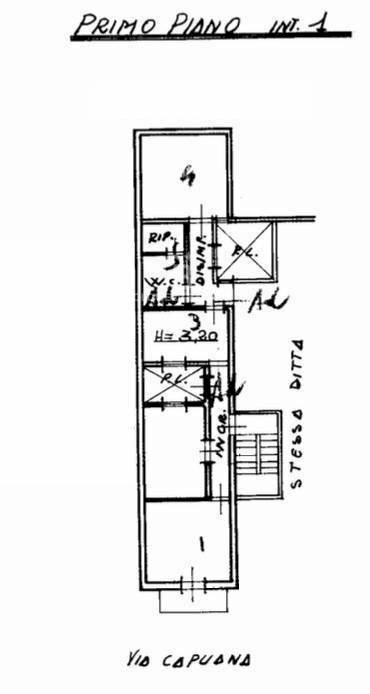 Foto 22 - Three-room apartment via Luigi Capuana
 
48-50, Andria - floor plans 1