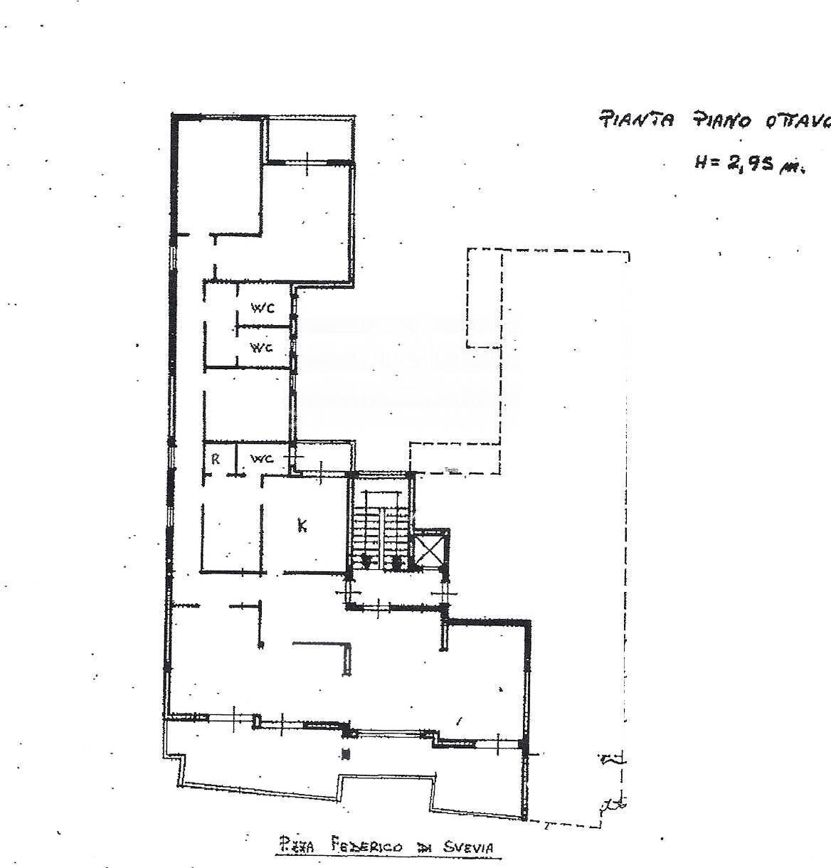Foto 46 - Attico PIAZZA FEDERICO DI SVEVIA
 
19, Barletta - planimetria 1