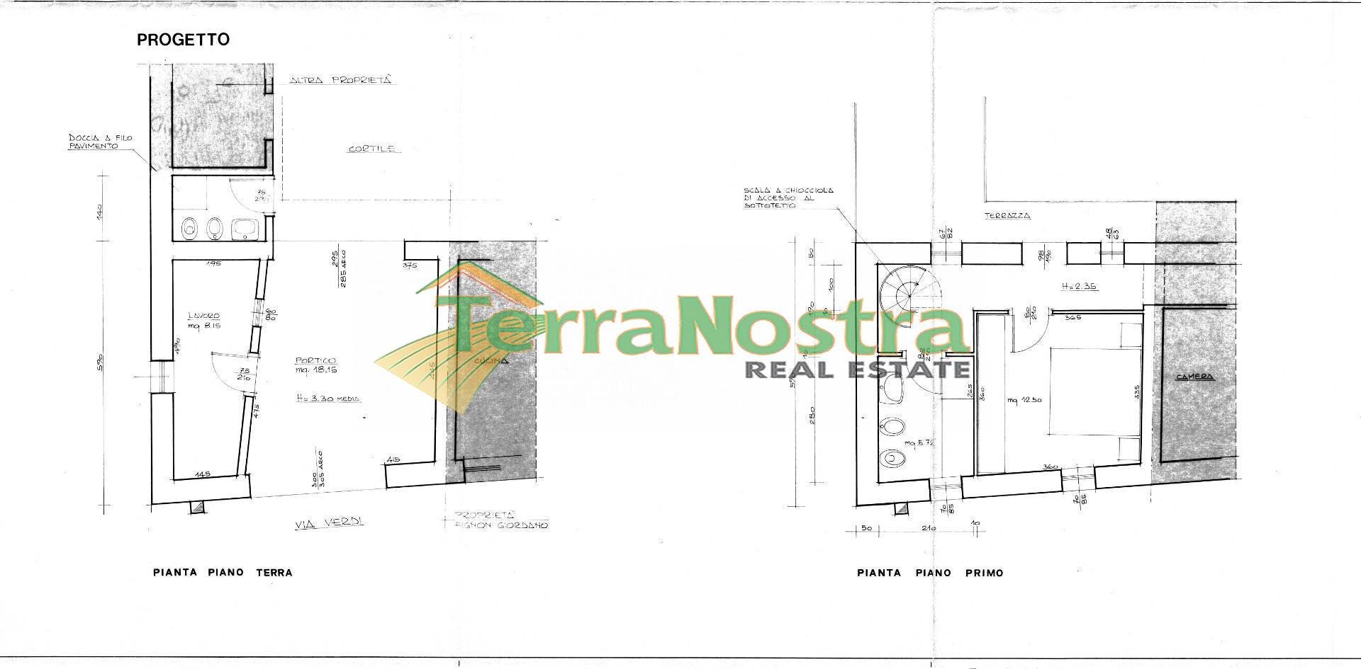 \nFoto 37\n - Casa semi indipendente Via G. Verdi
 
6, Montereale Valcellina - planimetria 1