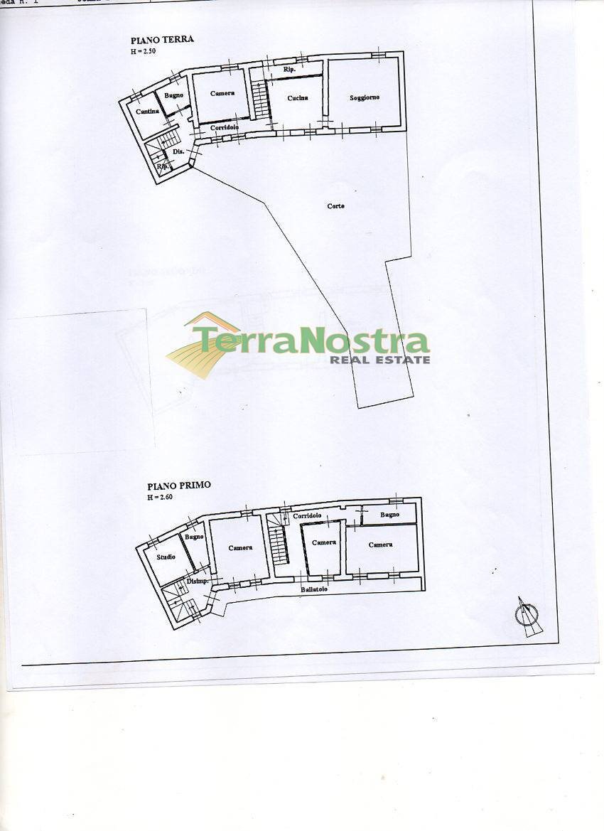 \nFoto 28\n - Casa semi indipendente Via Piave
 
8, Montereale Valcellina - planimetria 1