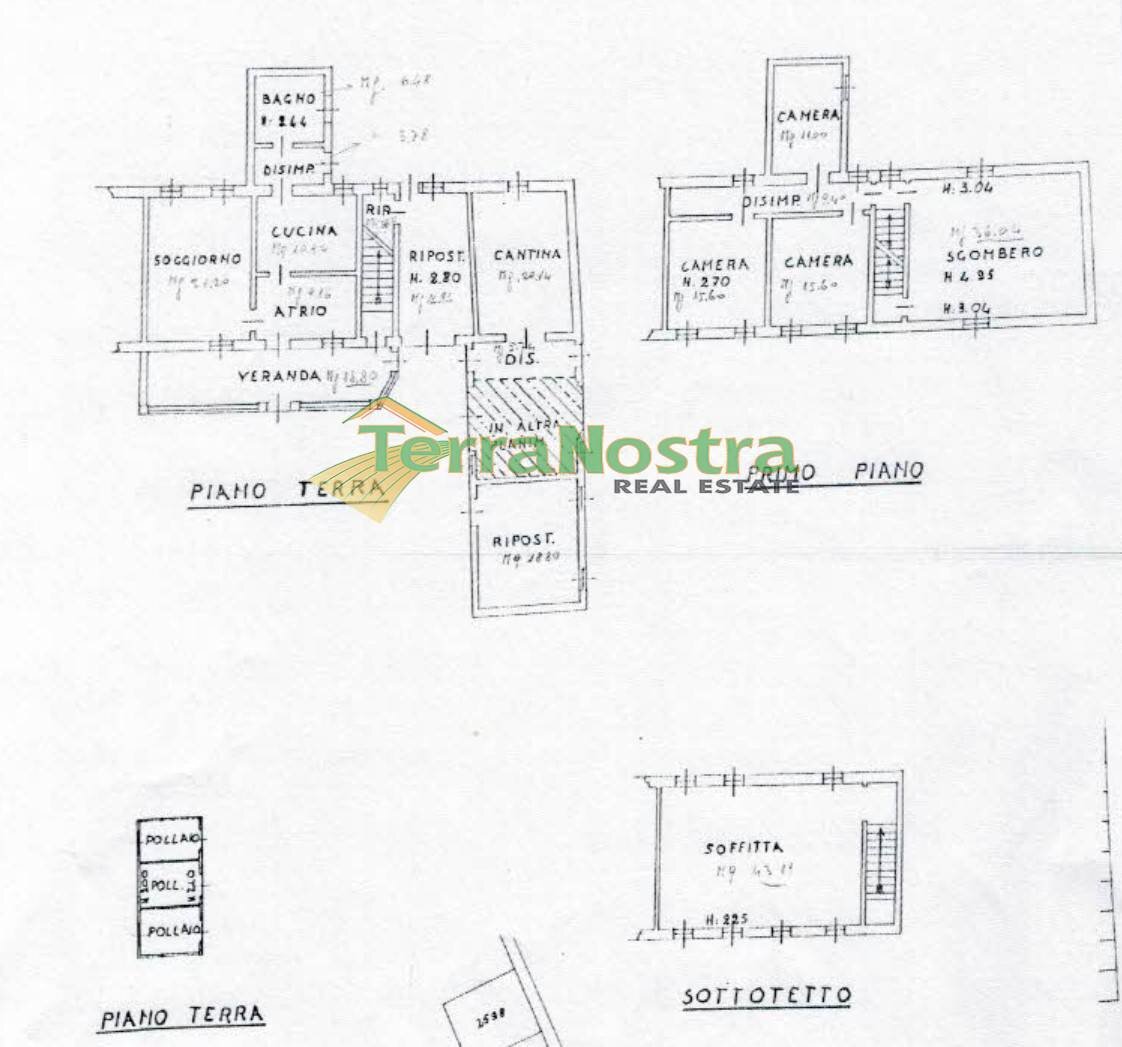 \nFoto 28\n - Independent house VIA MONTE CAVALLO
 
27, Cordenons - floor plans 1