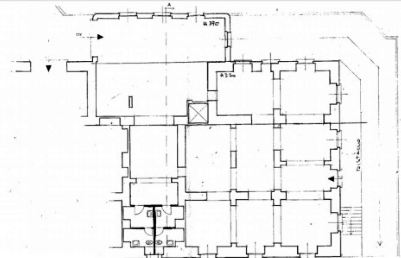 LOCALE MAGAZZINO CARIGNANO (1) - Warehouse via GALEAZZO ALESSI, Genova (neighborhood Carignano) - floor plans 1