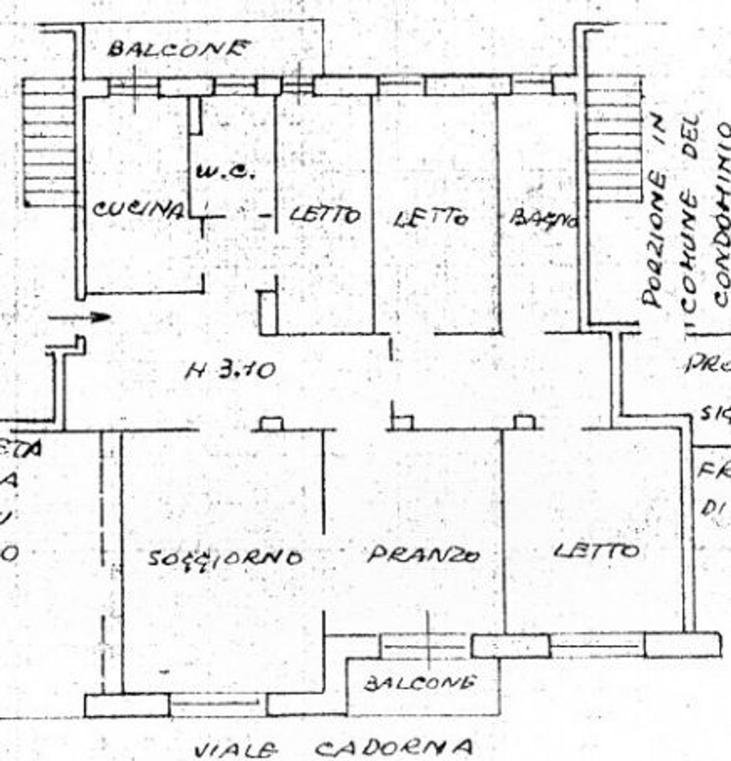 planimetria - Quadrilocale Luigi Cadorna
 
8, Busto Arsizio - planimetria 1